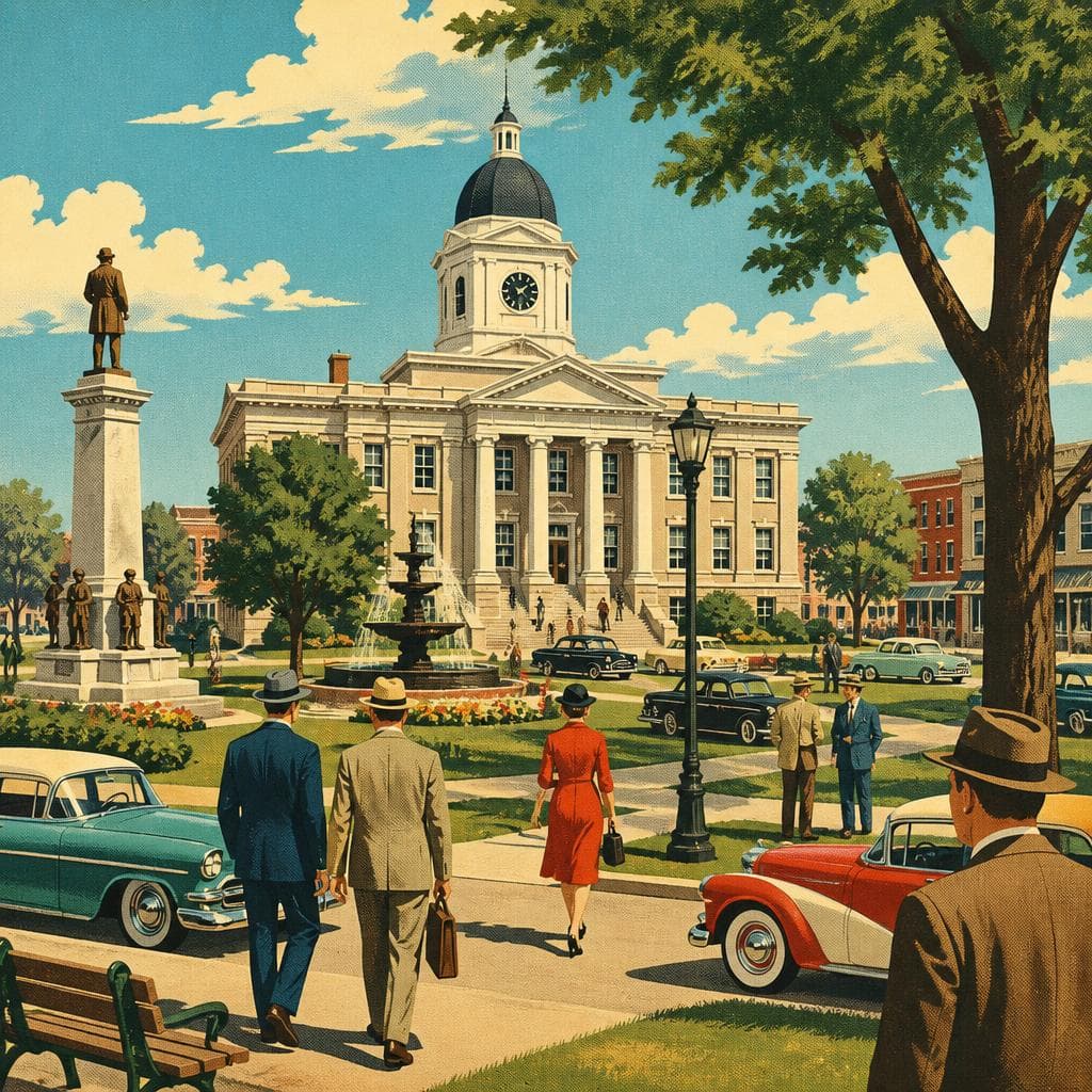 Cover art for Where Benton County Came to Do Its Business