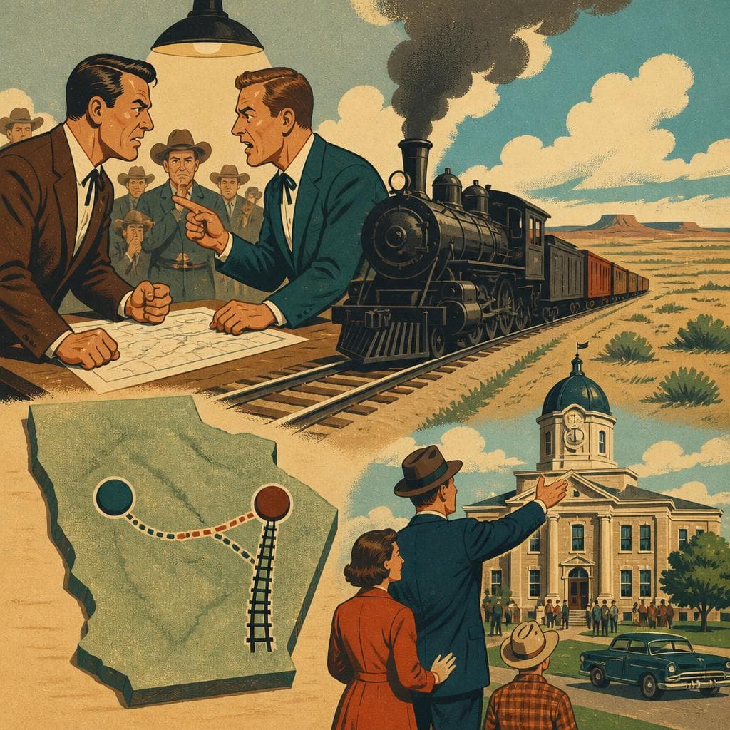 Cover art for How Dimmitt Won the Map