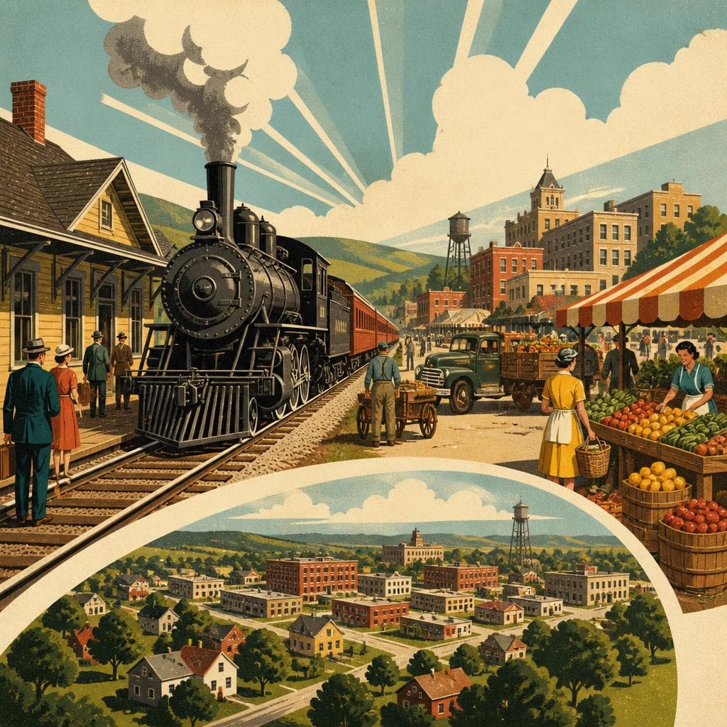 Cover art for When the Railroad Put Belton on the Map