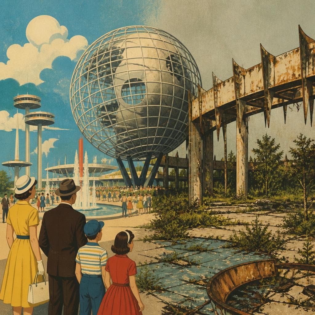Cover art for The Future That Refused to Disappear