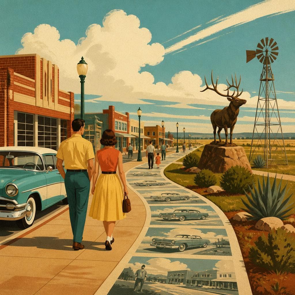 Cover art for Walking Route 66 Without the Gas