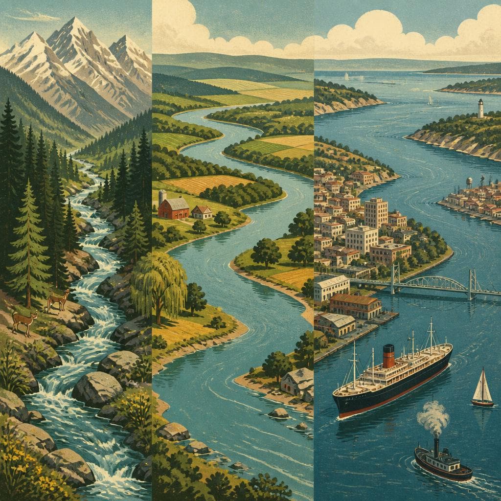 Cover art for A Small River With a Long Reach