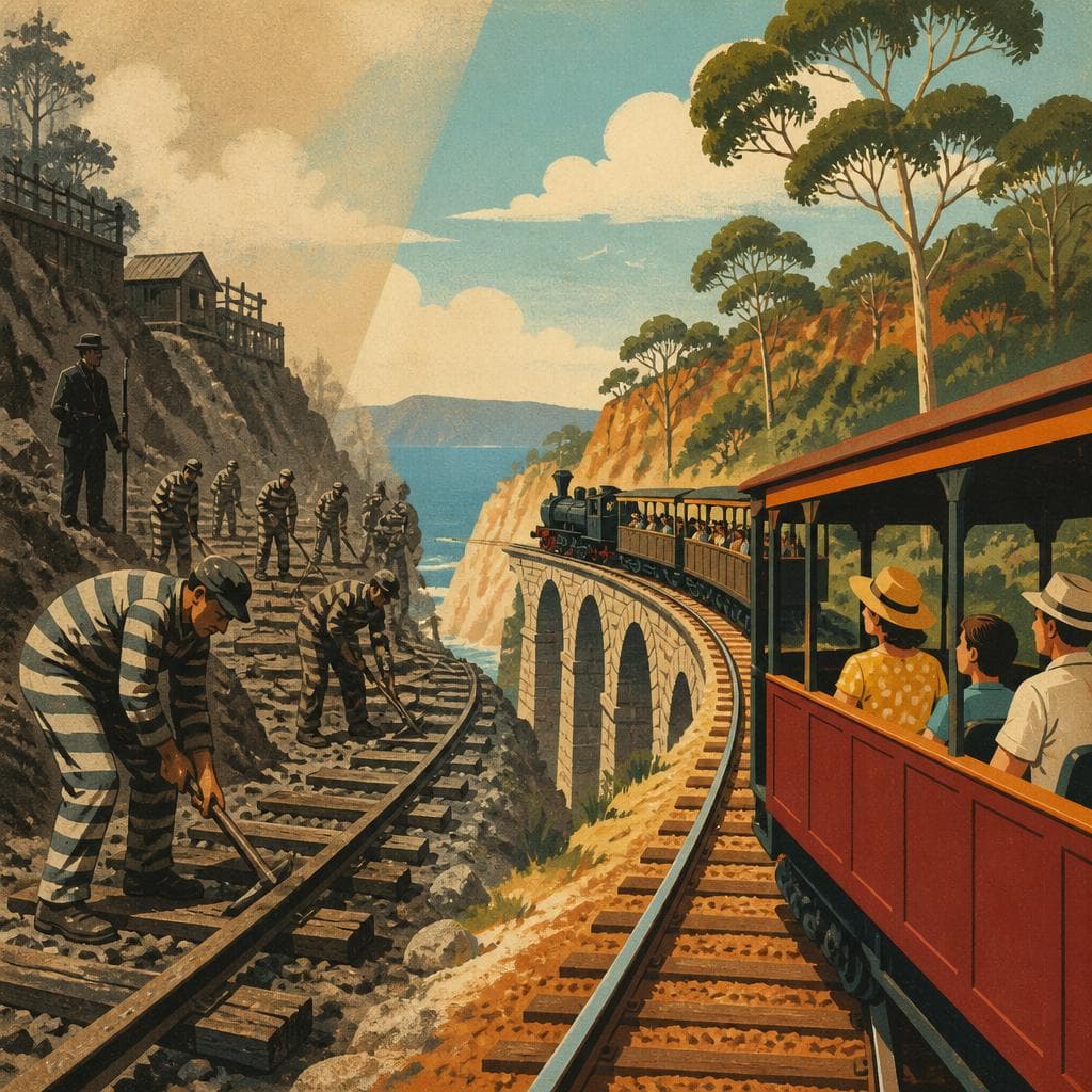 Cover art for From Convict Line to Excursion Train