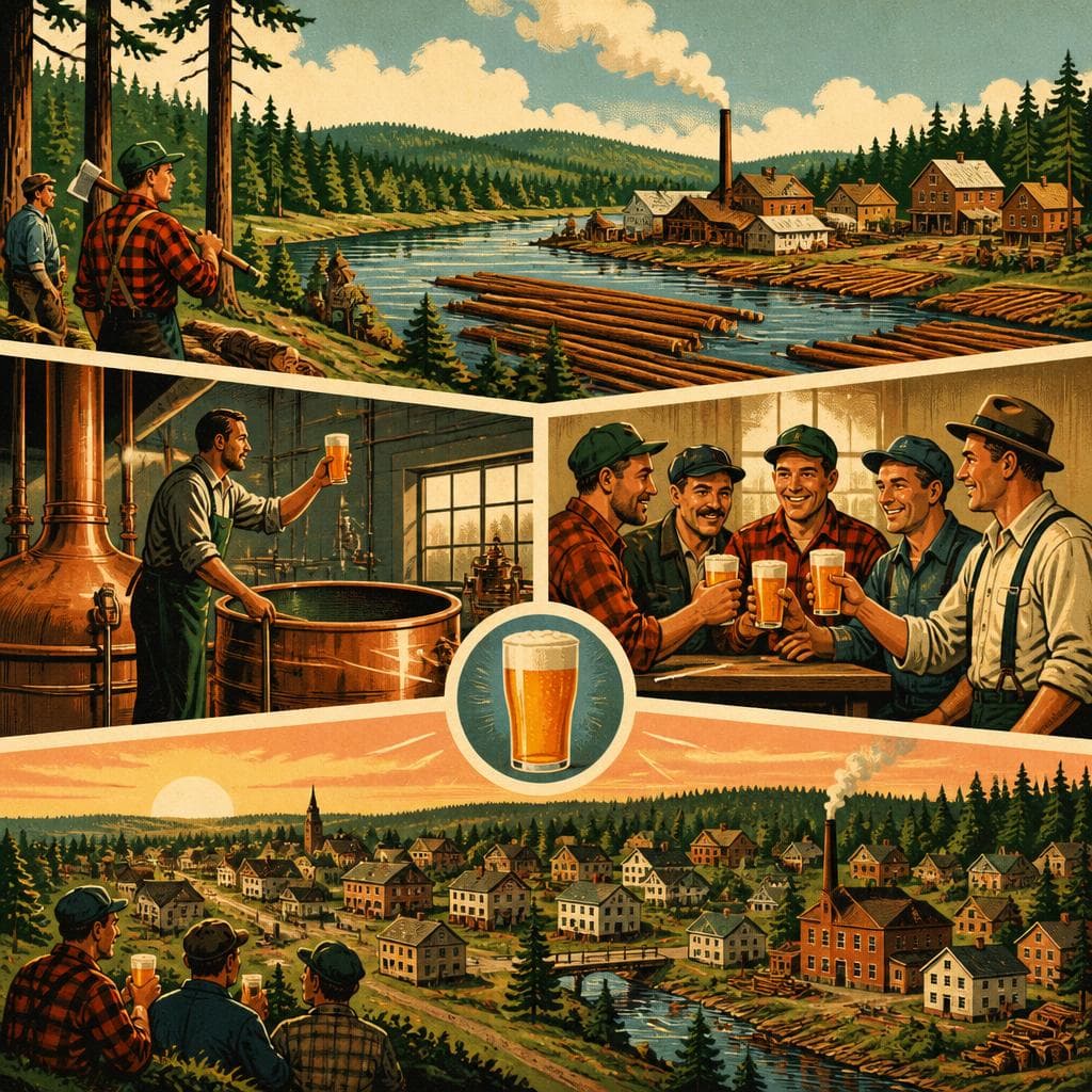 Cover art for How a Lumber Town Learned Its Beer Name
