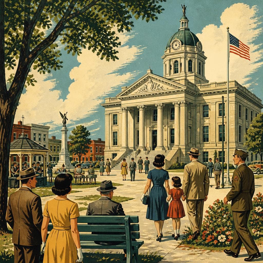 Cover art for After the War, a Courthouse Meant More