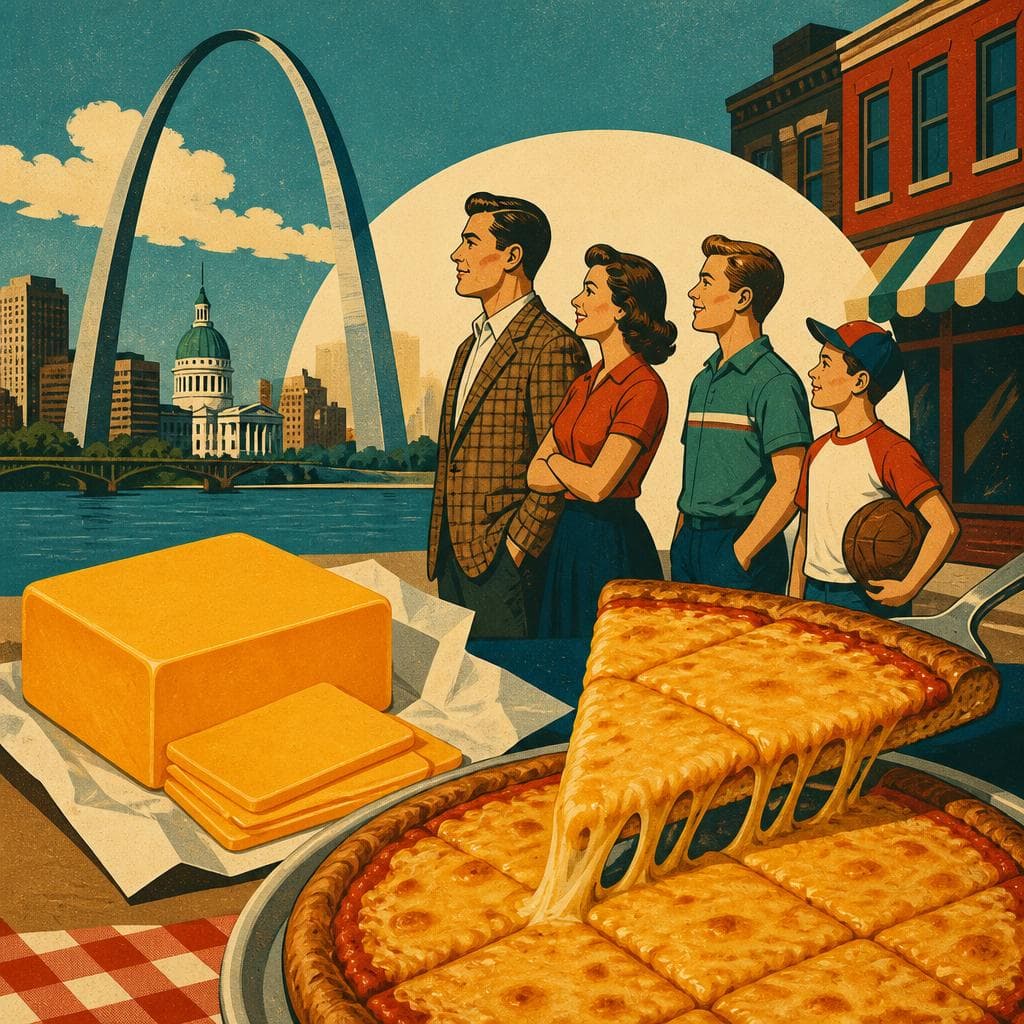 Cover art for The Cheese That Draws the St. Louis Line
