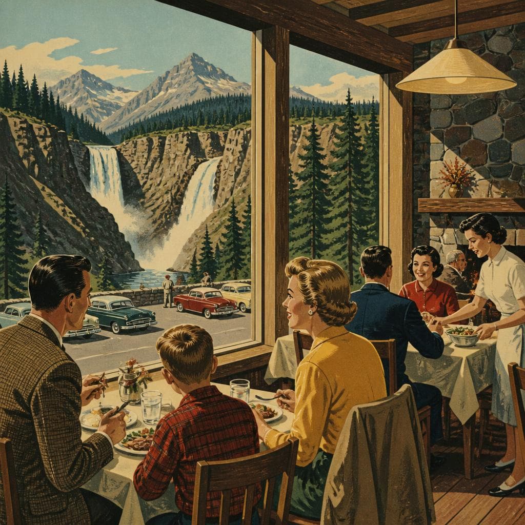 Cover art for Where the Mountain Drive Ends at the Dinner Table