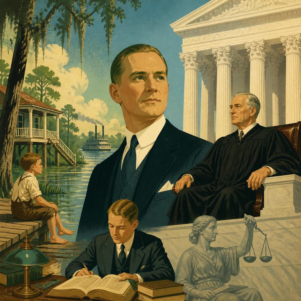 Cover art for From Bayou Boyhood to the Supreme Court