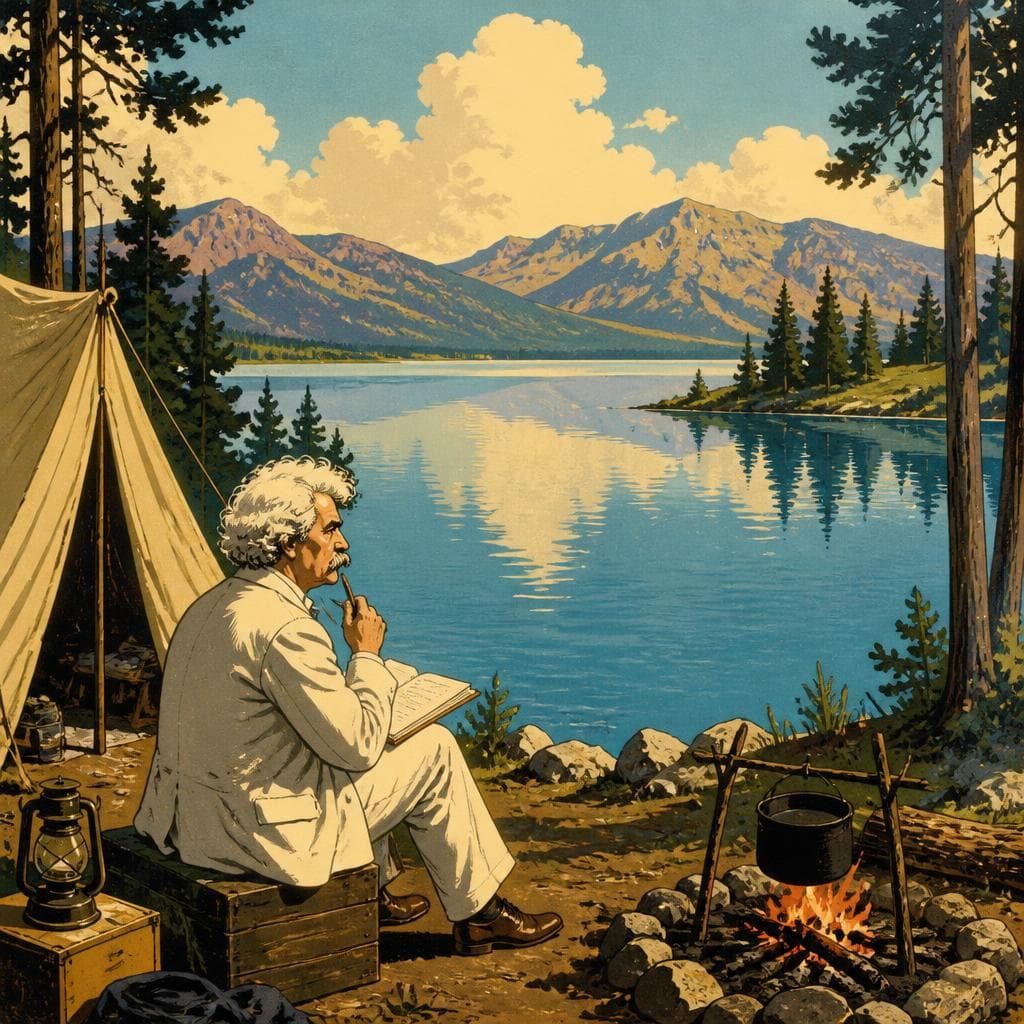 Cover art for When Lake Bigler Became Twain’s Fairest Picture