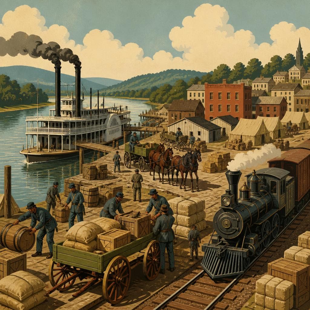 Cover art for Where River and Rail Made Johnsonville Matter