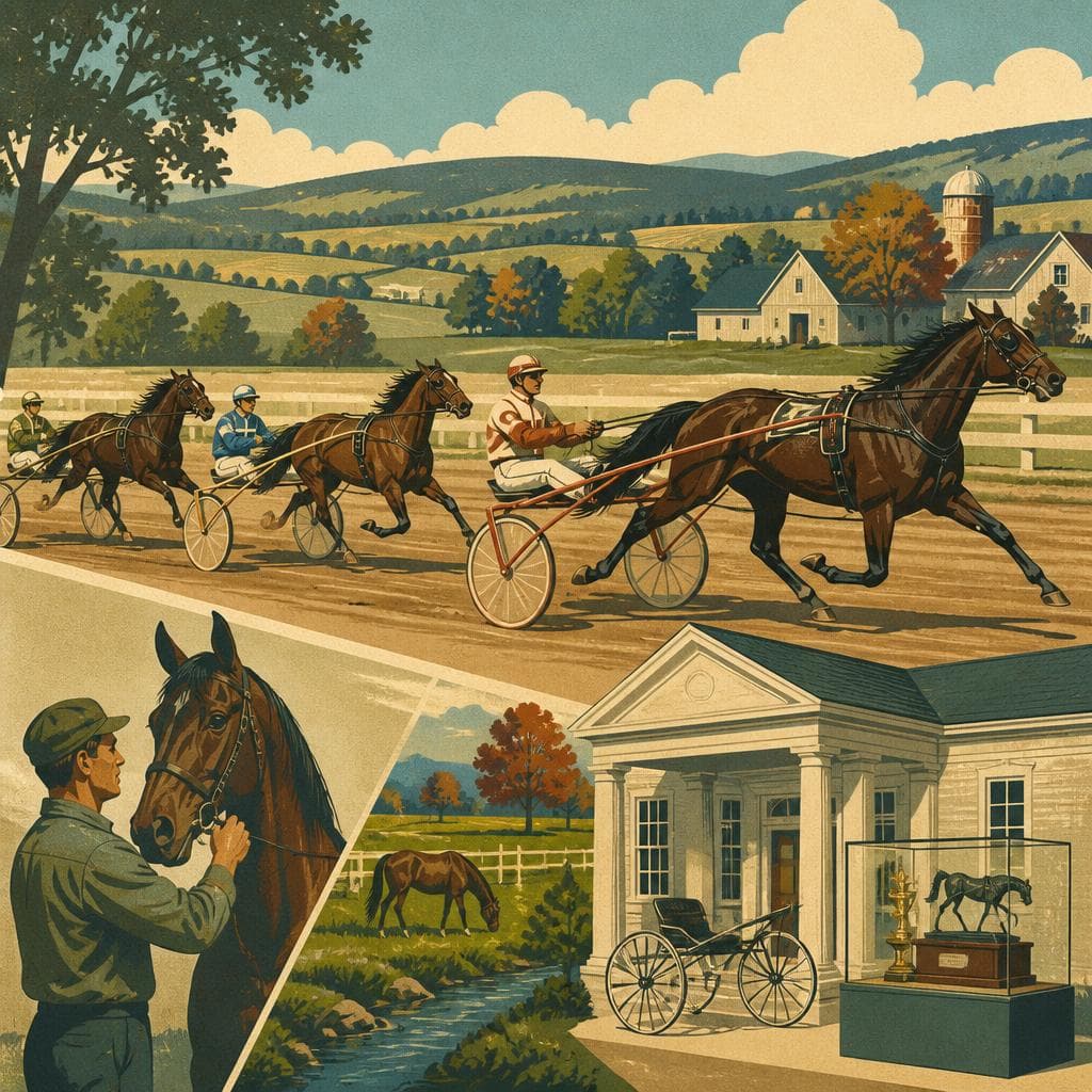 Cover art for Why Harness Racing Comes Home to Goshen