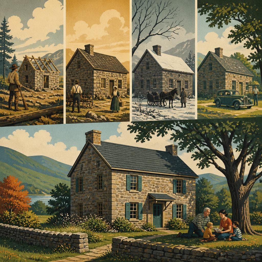Cover art for How a Stone House Learned to Outlive Its Time