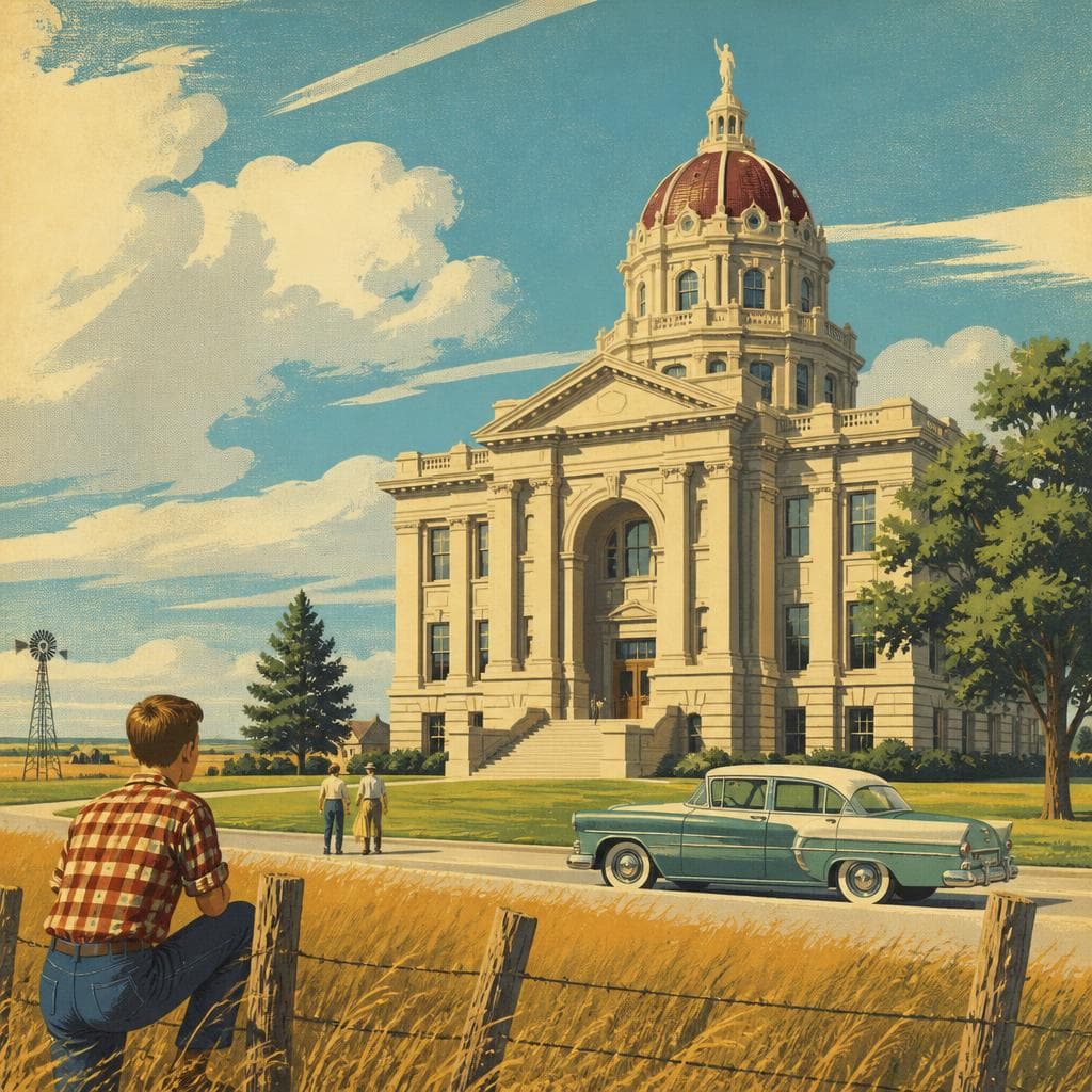 Cover art for A Young County’s Dome on the Prairie