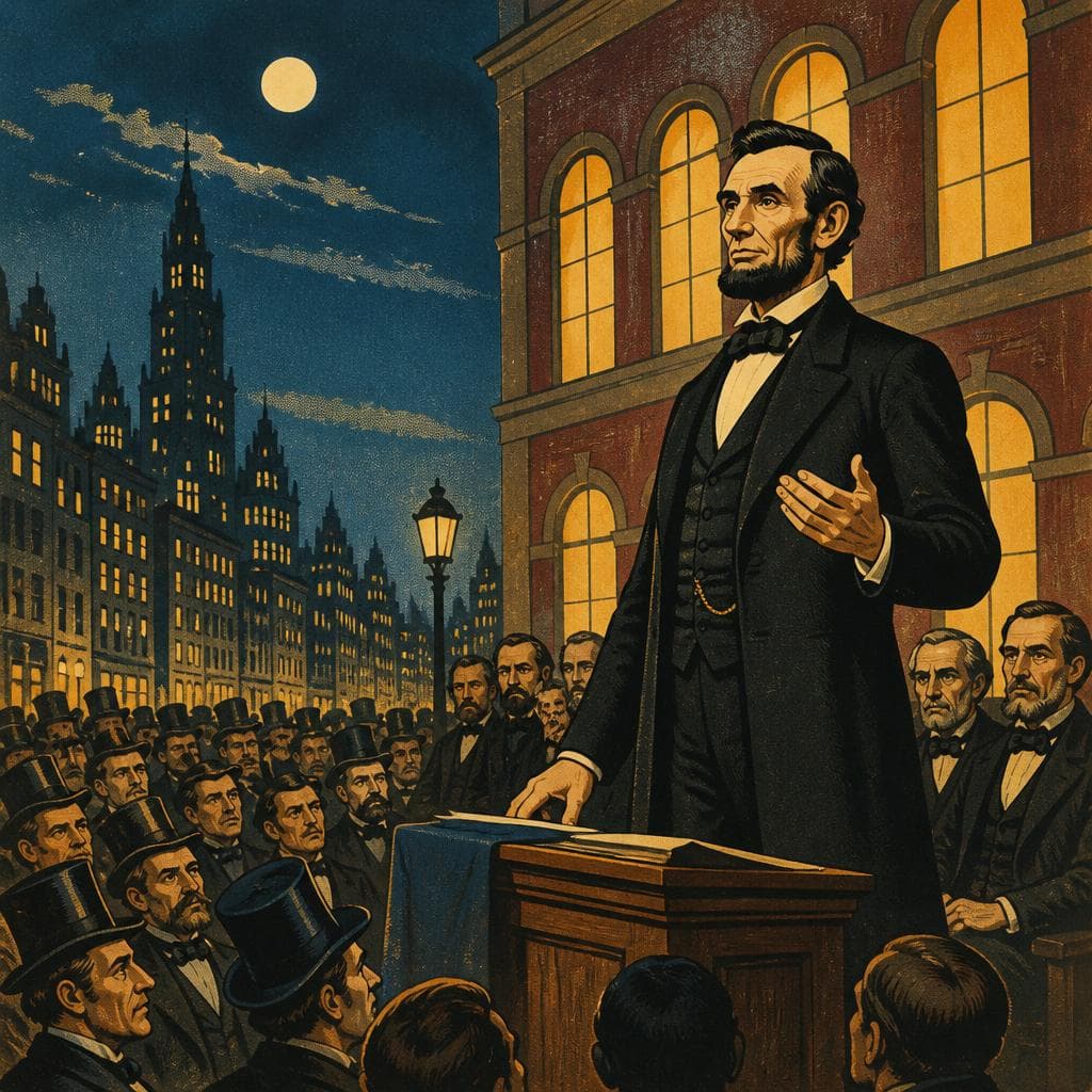 Cover art for The Night Cooper Union Made Lincoln National