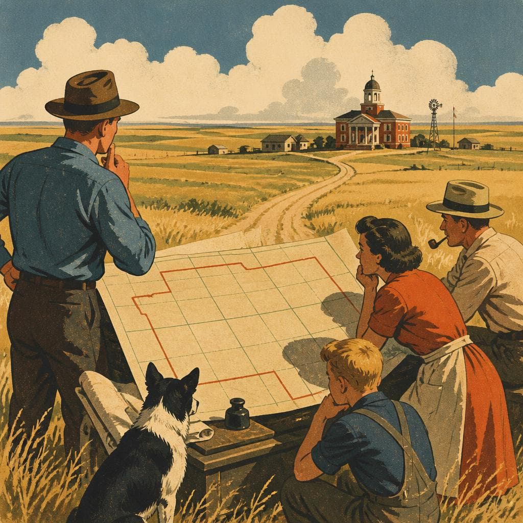 Cover art for When the Map Came First in Edmunds County