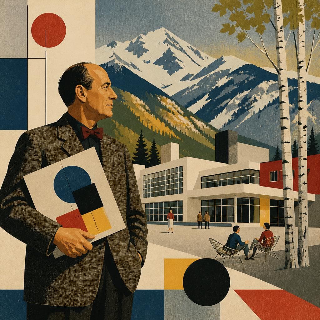 Cover art for How Herbert Bayer Brought Bauhaus to Colorado