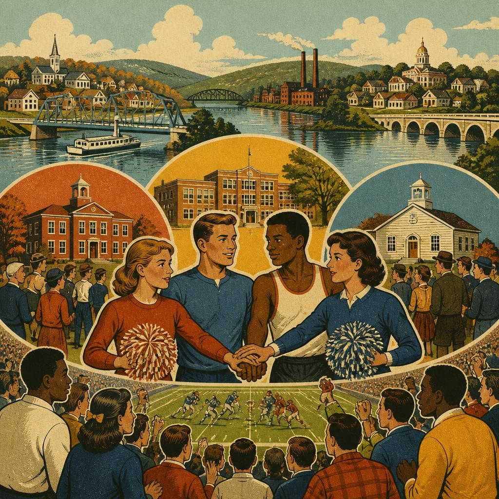 Cover art for When Three River Towns Became the Cougars