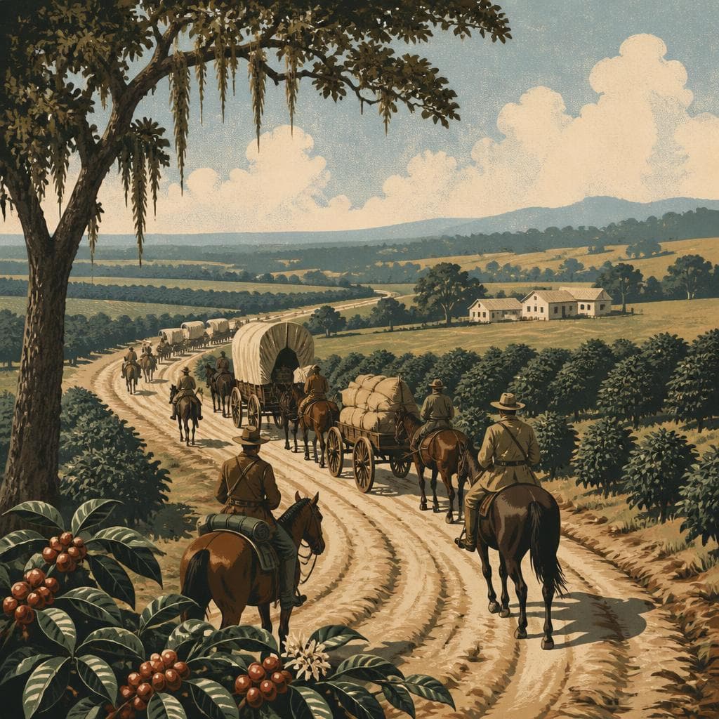 Cover art for Where Coffee Road Carried a Frontier