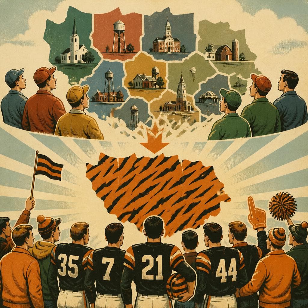 Cover art for When One County Became the Tigers