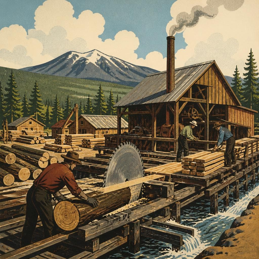 Cover art for Before the Town, the Mill