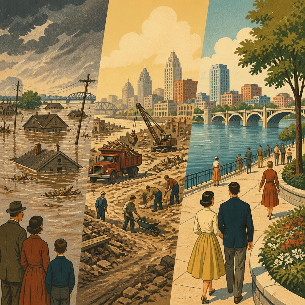 Cover art for Where the Water Stopped, a New Riverfront Began