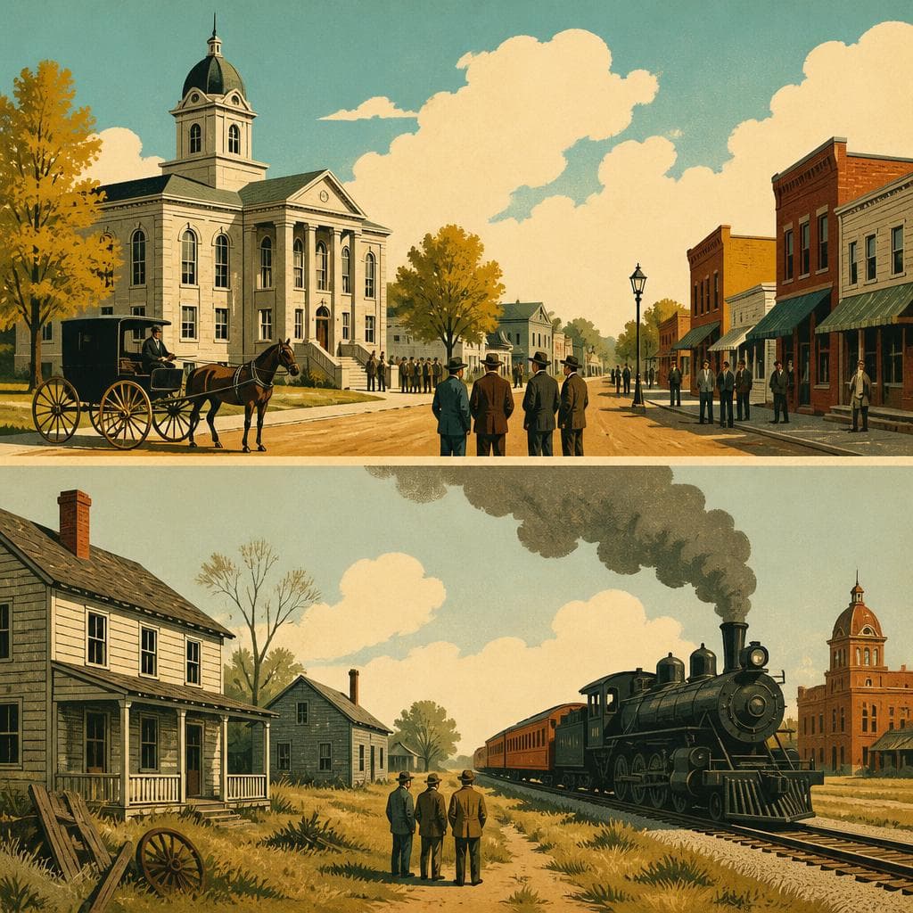 Cover art for When the County Seat Left Vernon Springs