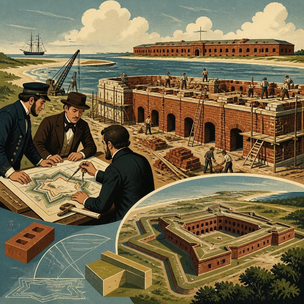 Cover art for Brick, Geometry, and the Making of Fort Macon