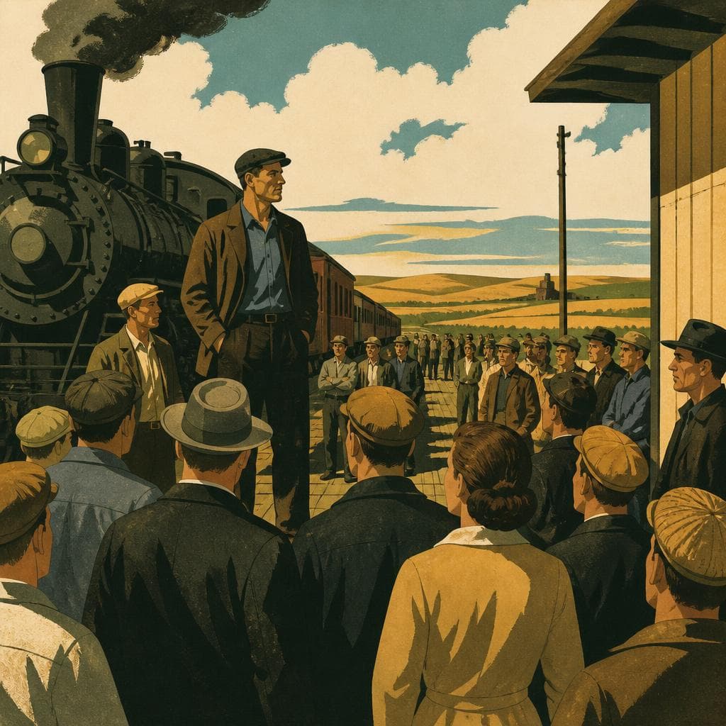 Cover art for When the Train Reached Virden