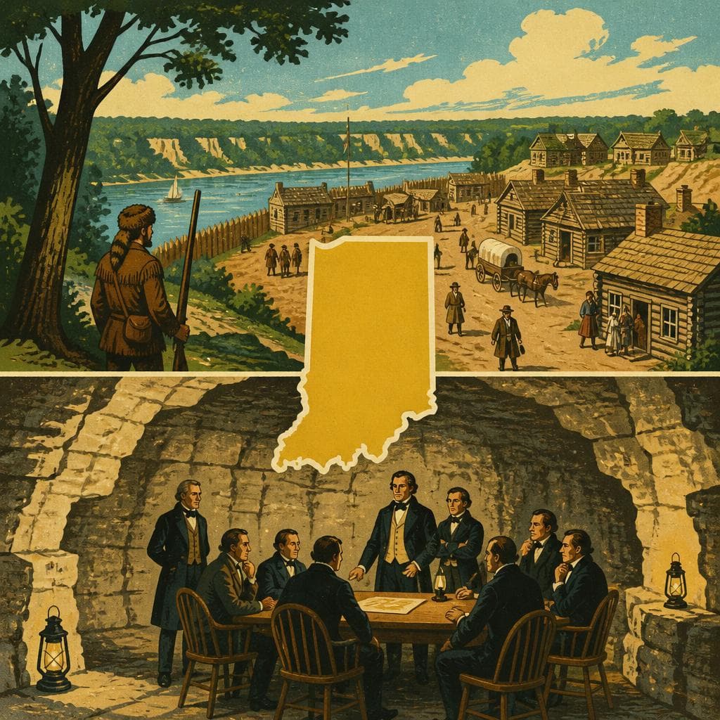 Cover art for Where Indiana Became a State