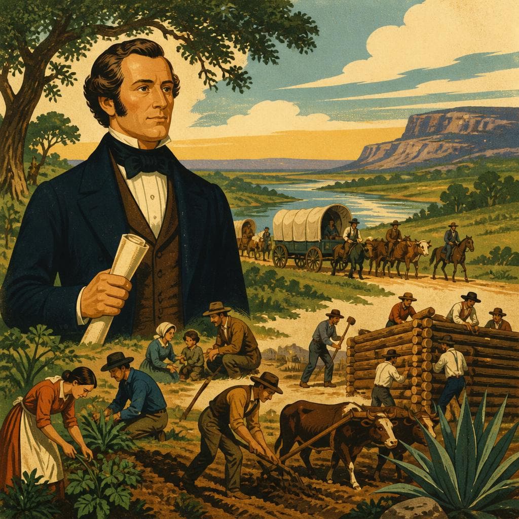 Cover art for Why Stephen F. Austin Became the Father of Texas