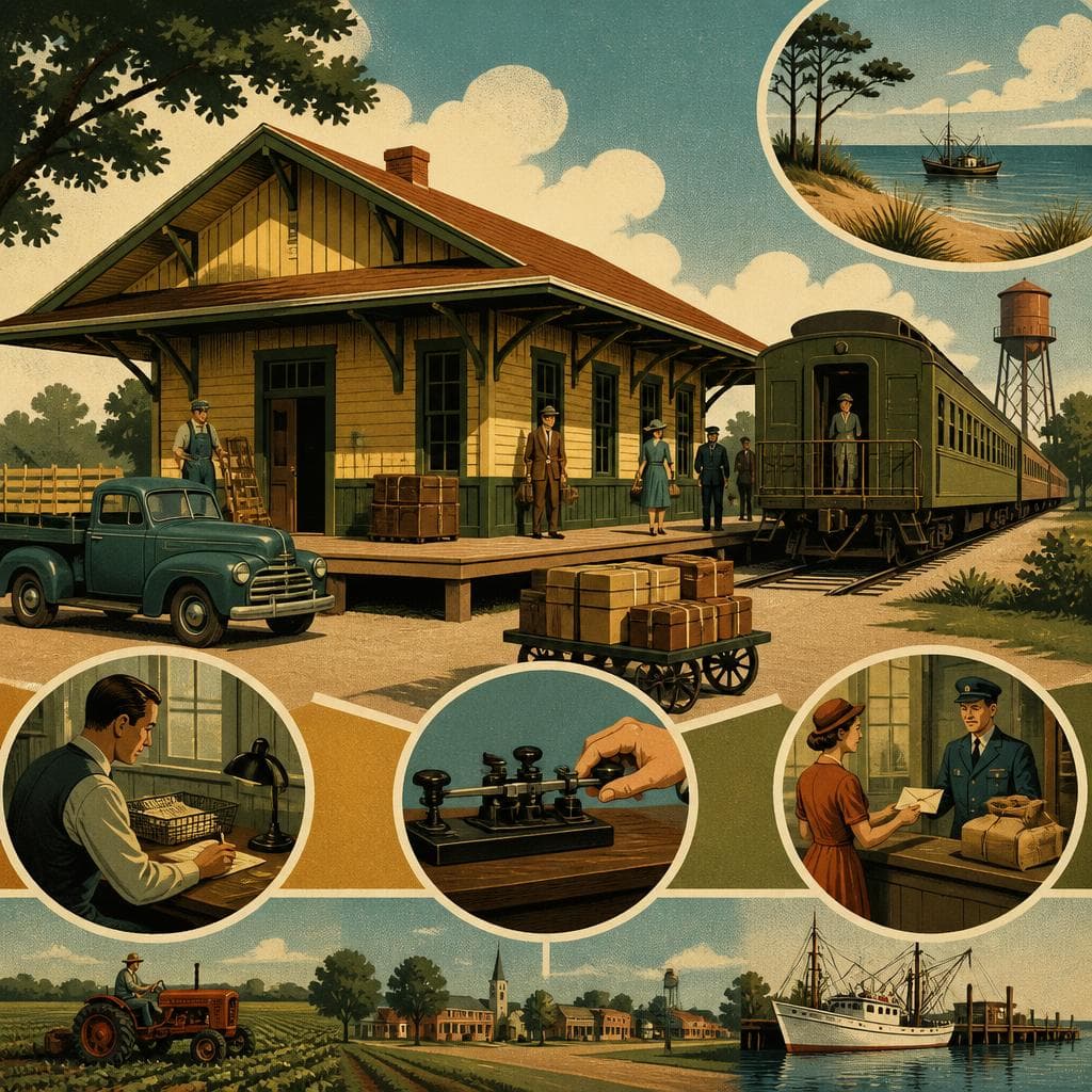 Cover art for Where Milton’s Depot Once Ordered the Day