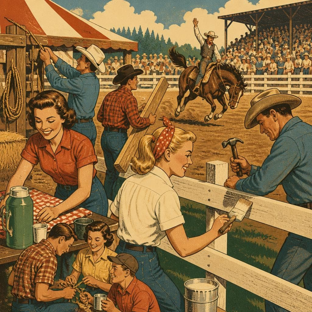 Cover art for The Volunteers Behind Spooner’s Rodeo