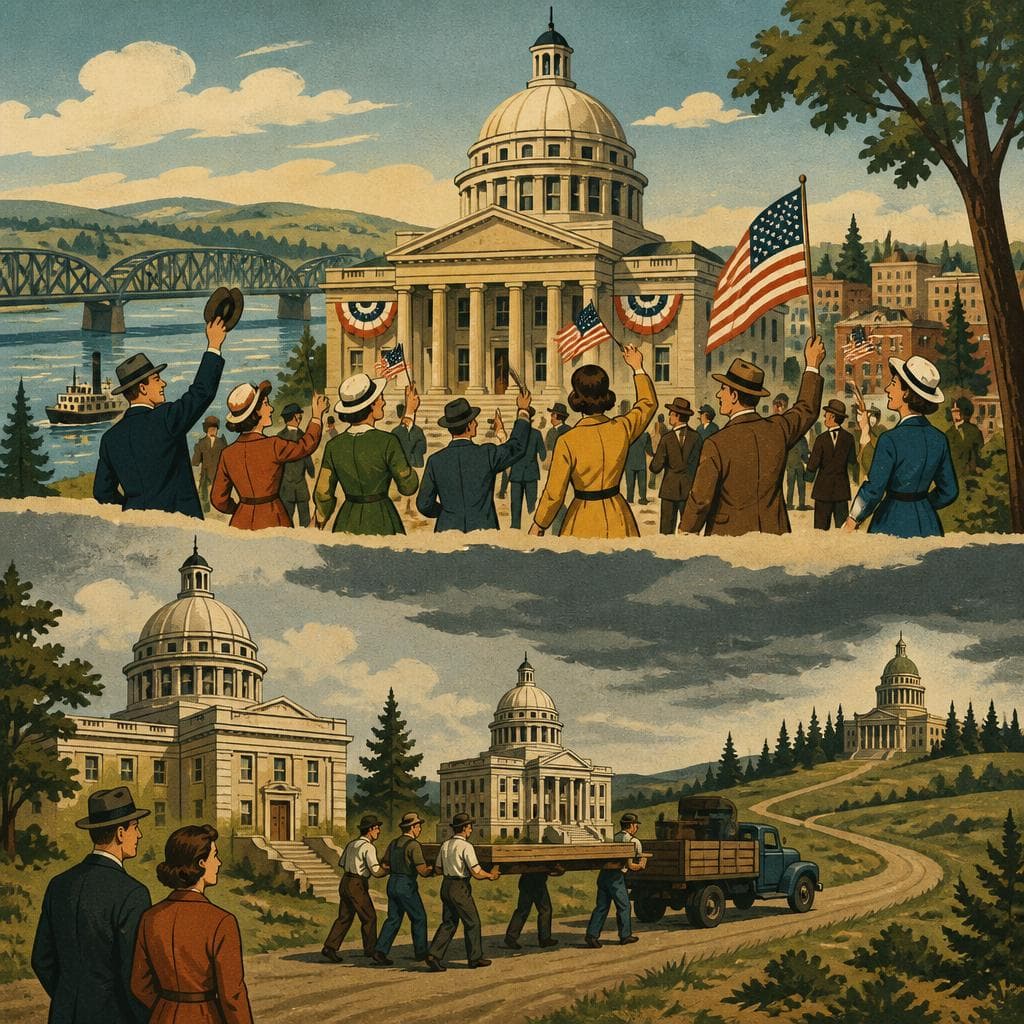 Cover art for Lewiston’s Brief Reign as Idaho’s First Capital
