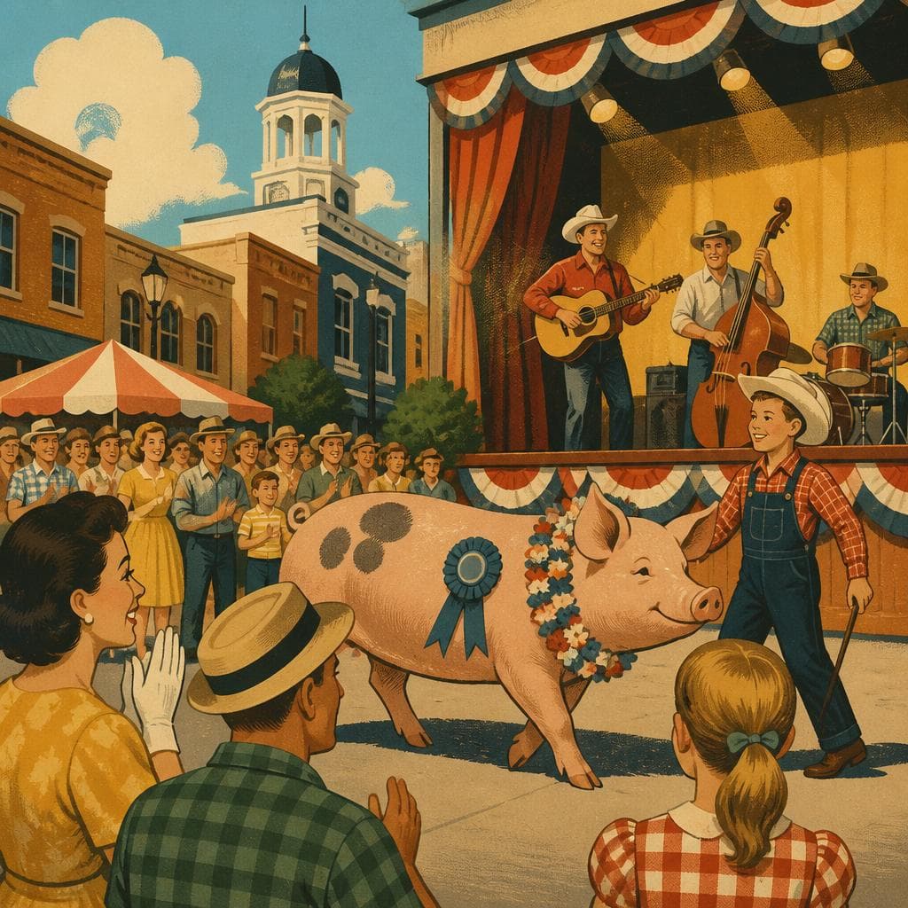 Cover art for Where Downtown Ellaville Becomes a Stage