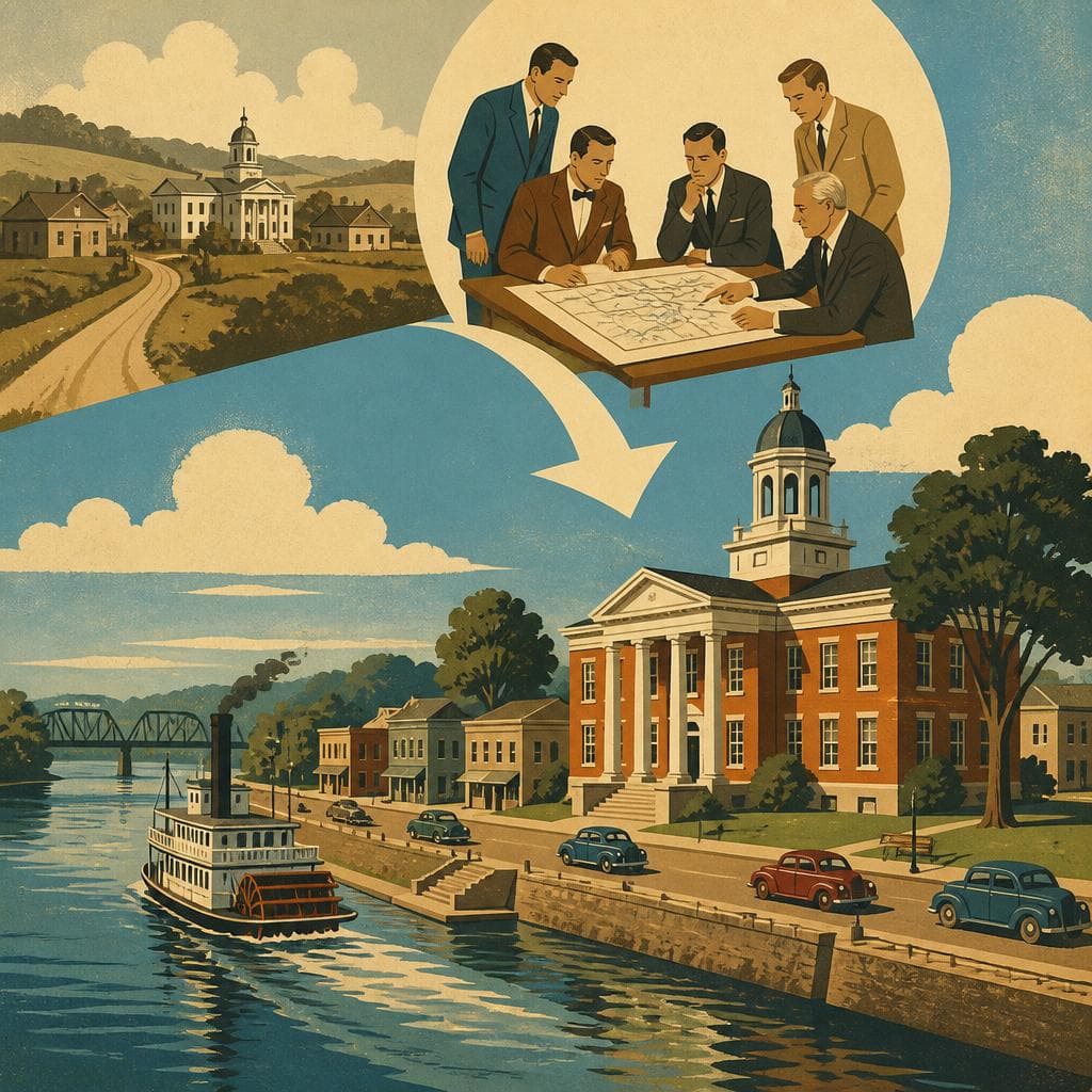 Cover art for When the County Seat Chose the River
