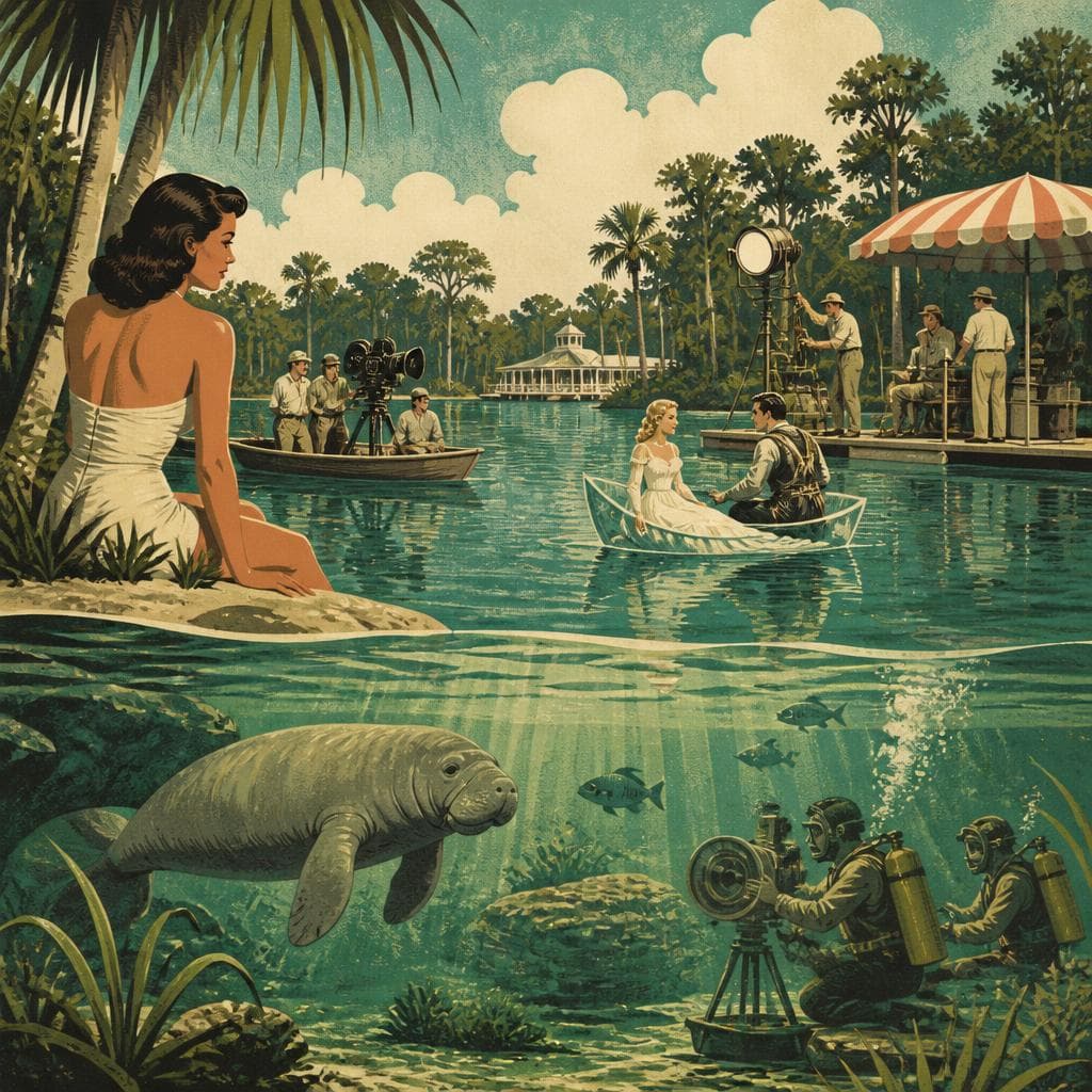 Cover art for Where Florida’s Clear Water Played Make-Believe