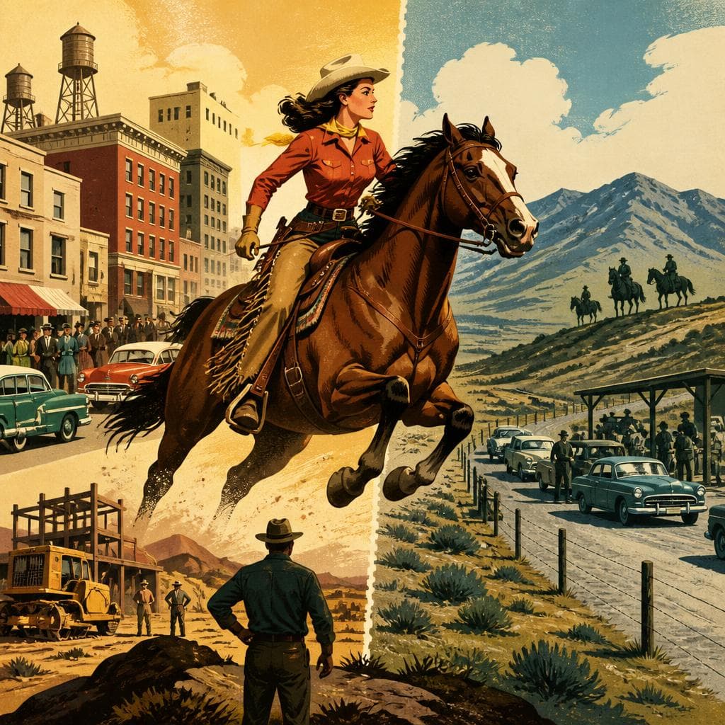 Cover art for Border Queen at Full Gallop