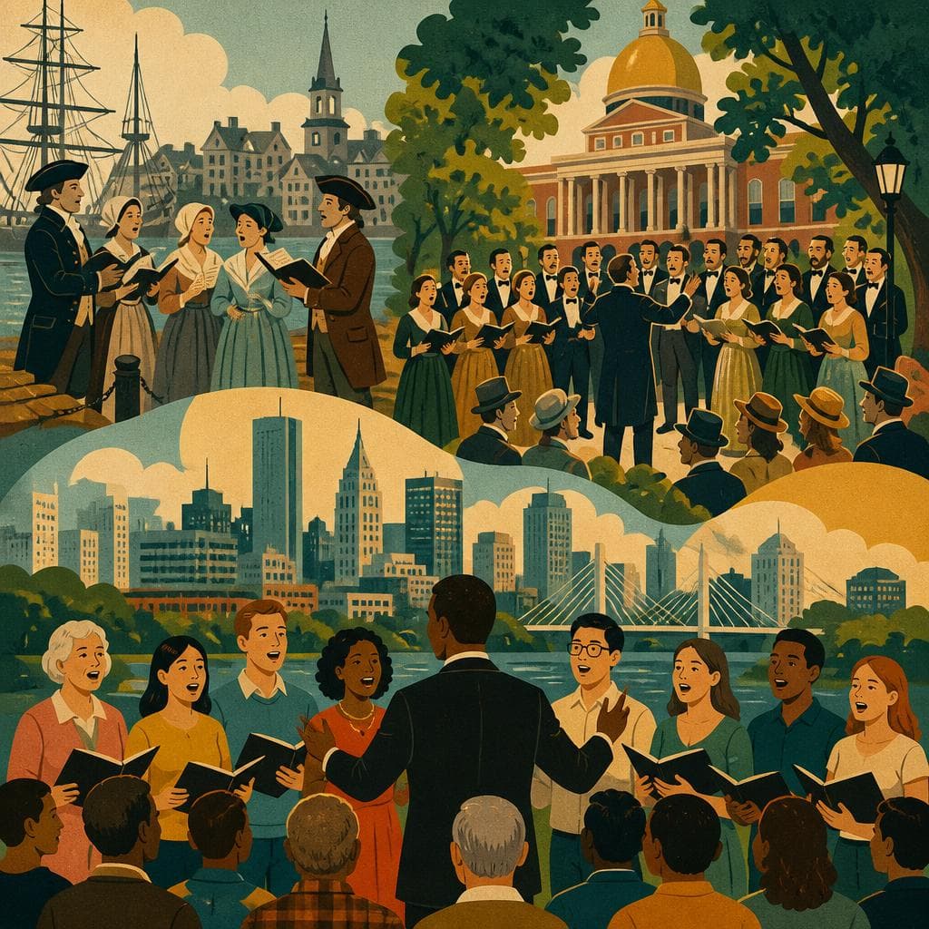 Cover art for How Boston Learned to Sing Together