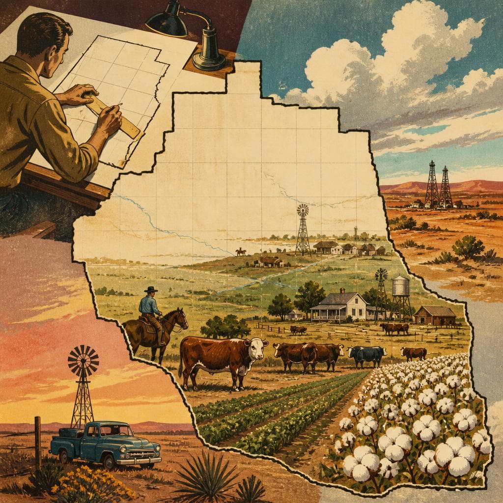 Cover art for When the Map Came First in Crosby County