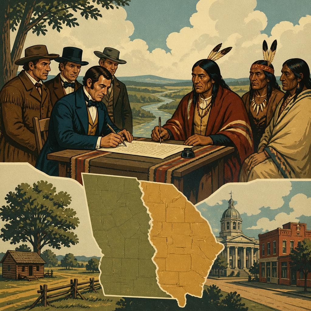 Cover art for When a Frontier Treaty Became Two Georgia Counties