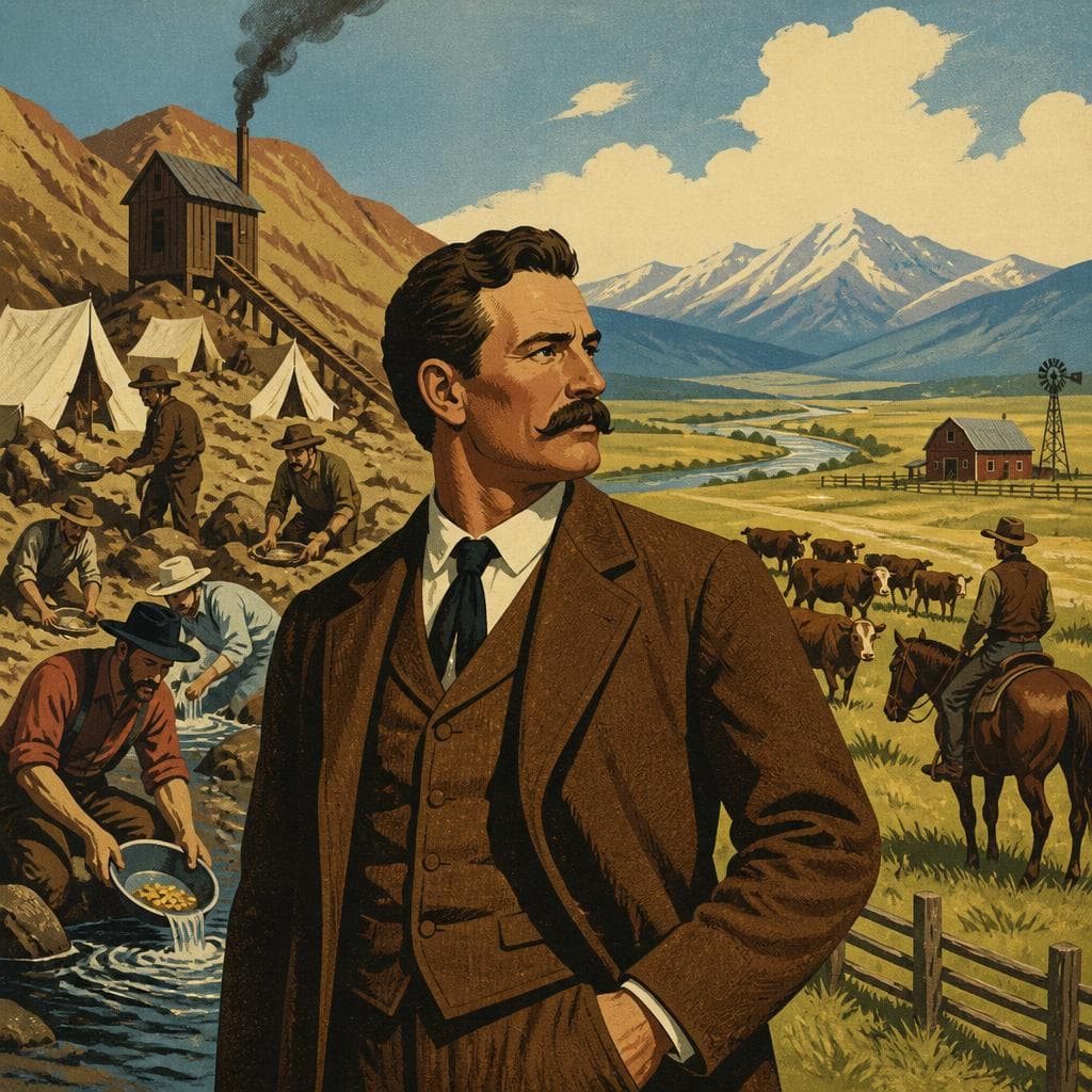 Cover art for From Gold Camps to Cattle Kingdom
