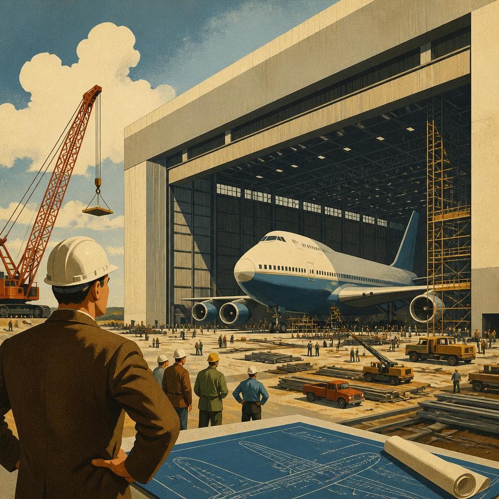 Cover art for The Hangar Built for a Giant