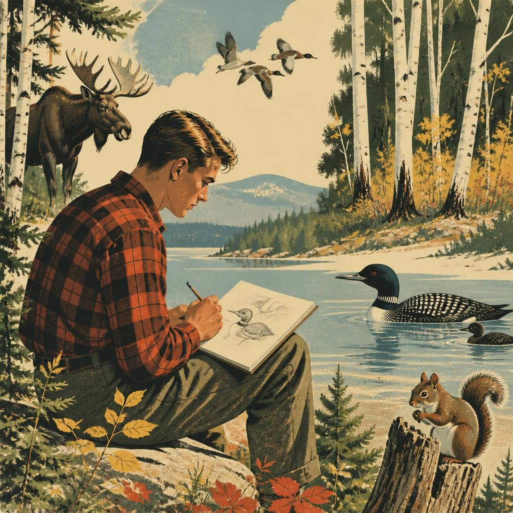 Cover art for Where a Wildlife Artist Learned to See