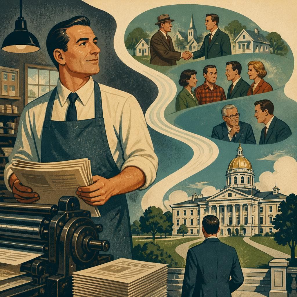 Cover art for From Milford Press to the Statehouse