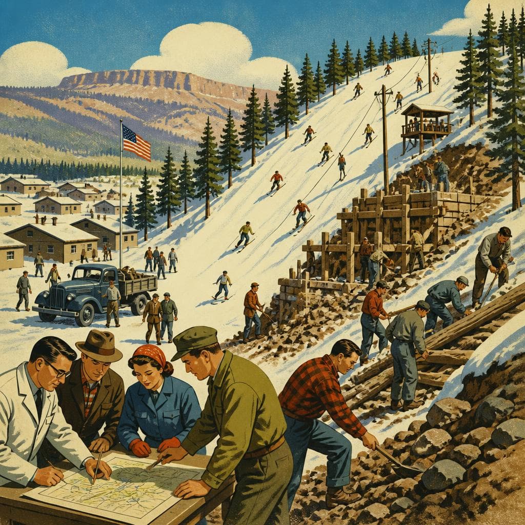 Cover art for How a Secret City Built a Ski Hill