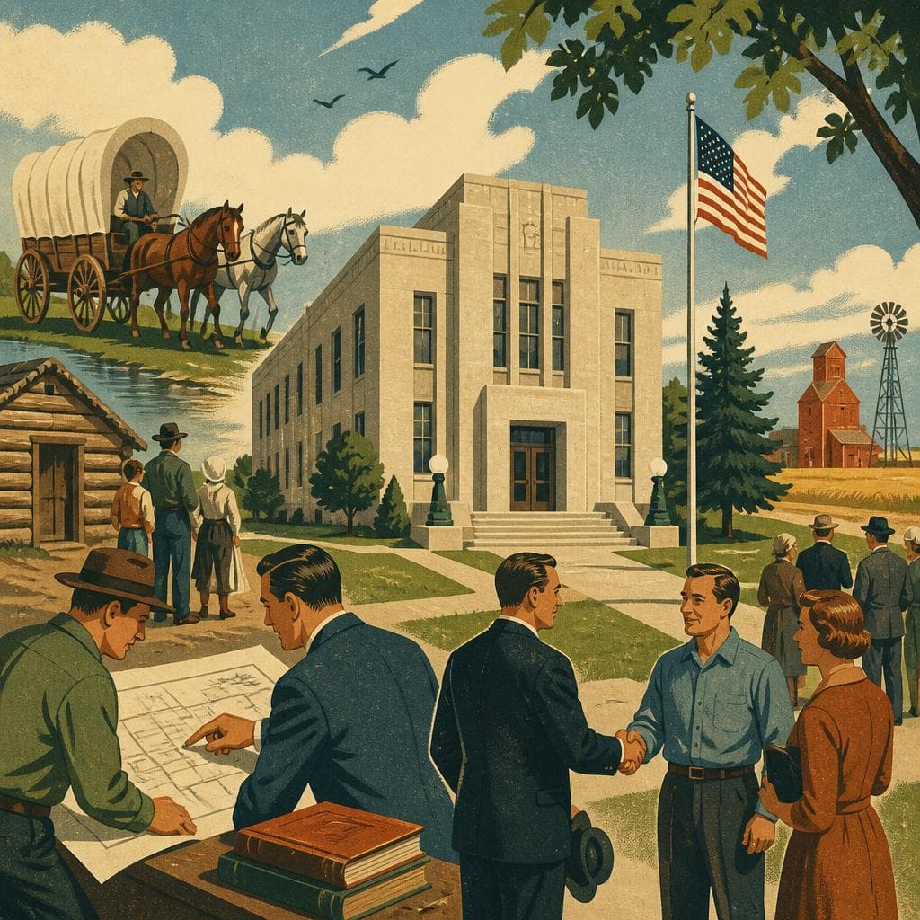 Cover art for Where Foster County Took Shape