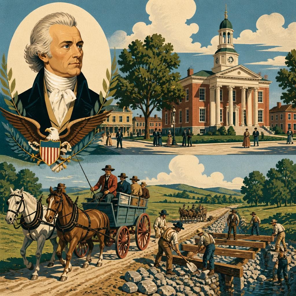Cover art for A County Seat With a Presidential Name