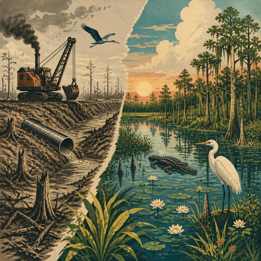 Cover art for When the Swamp Refused to Be Drained
