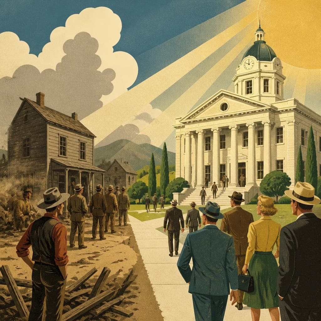 Cover art for How Eureka Won the County Seat