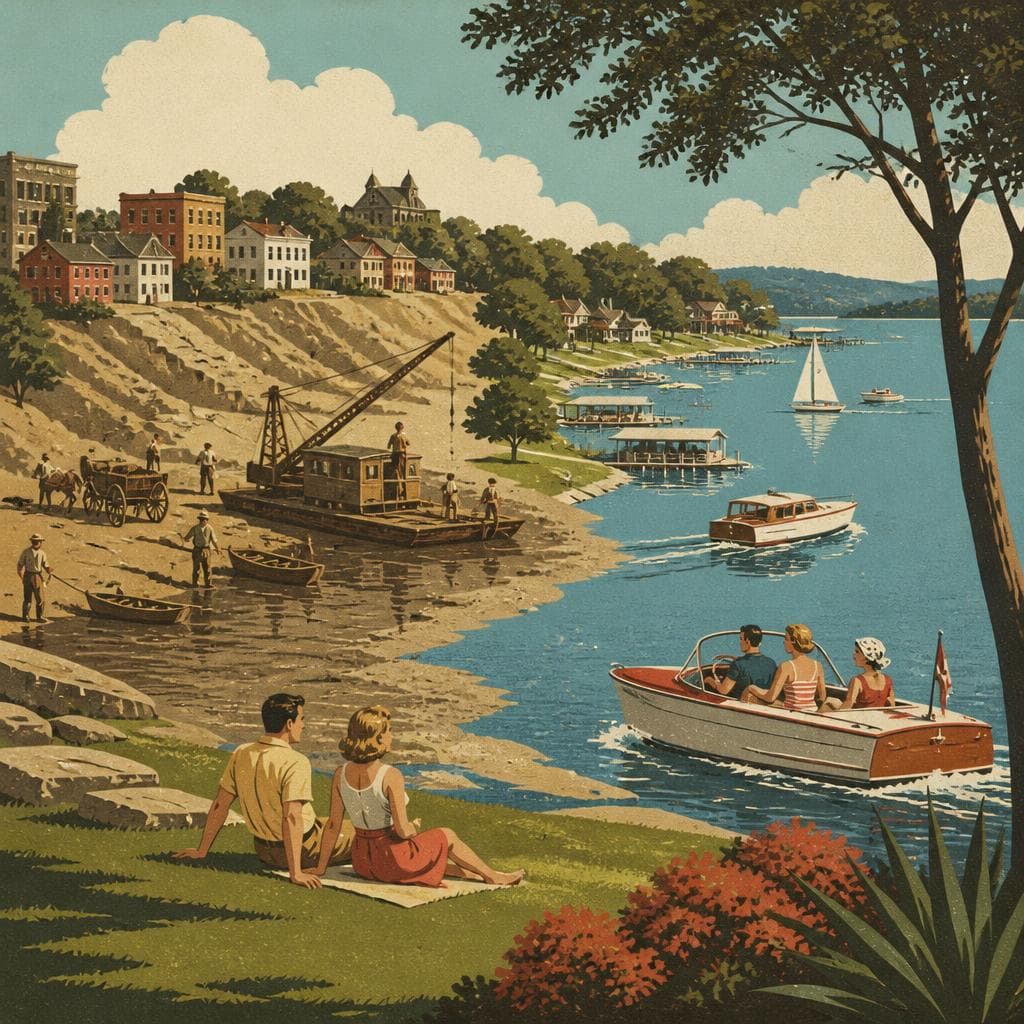Cover art for When the River Became a Shoreline